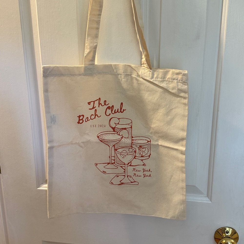 3pk ‘The Bach Club’ Canvas Tote Bags